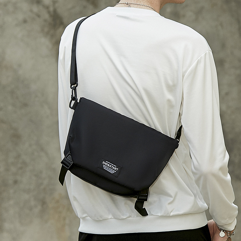 3235 Men's Fashion Casual Simple Cargo Bag Shoulder Bag