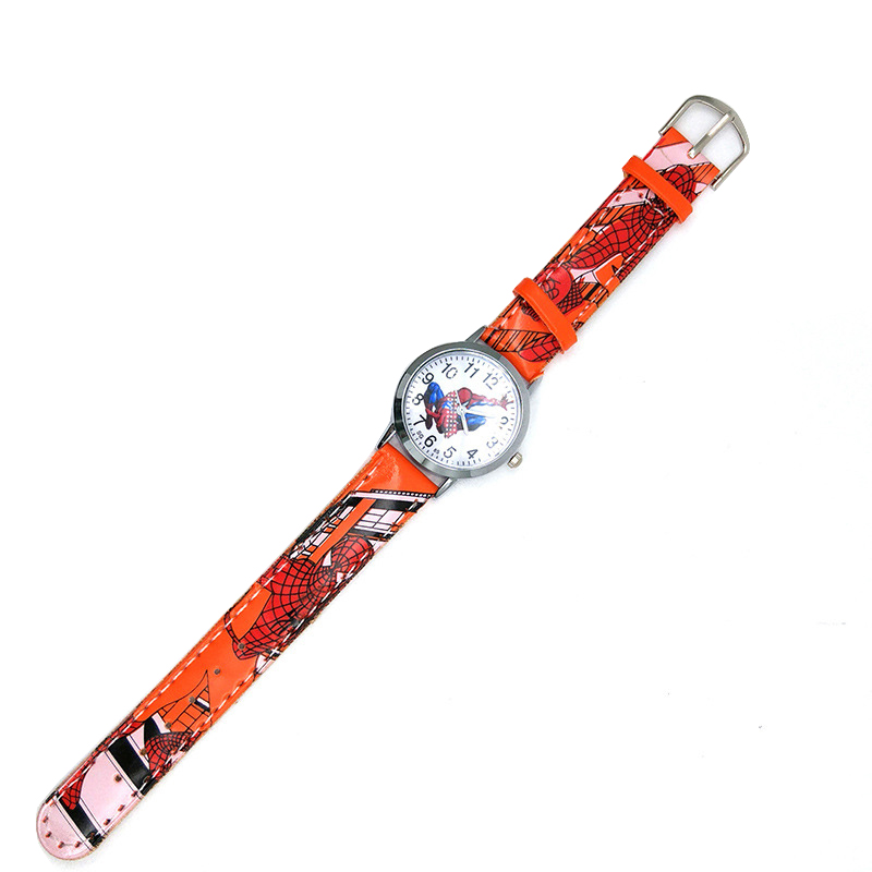 Cartoon Kids Watches 30M Waterproof Cool Pattern Leather Strap Children Wristwatch Boys Babys Gift Montre Enfant 2021
