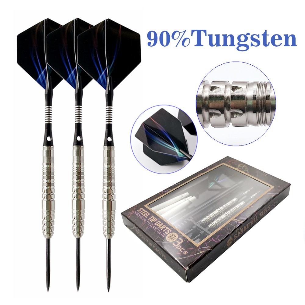 123709026 3Pcs/Set of Competition-Grade Professional Tungsten Steel Needle Tip Darts 25g Anti-Fall Sports Darts Set