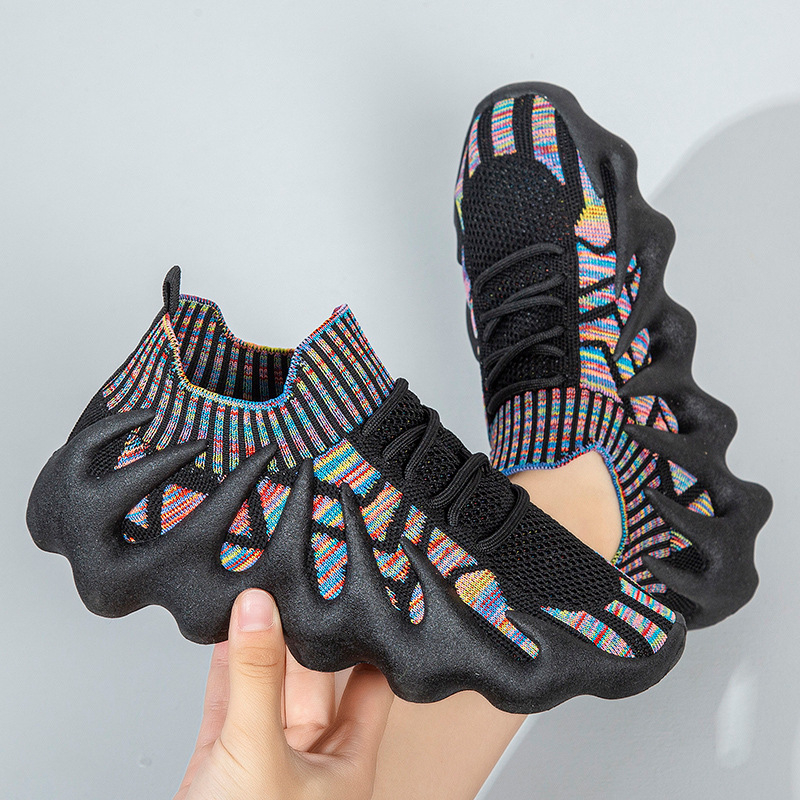 Women's Shoes New Women's Sports Shoes Fashion Octopus Coconut Shoes Soft Bottom Breathable Sneakers