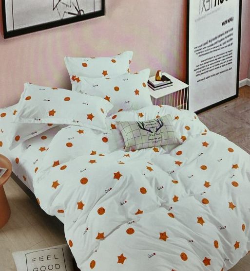 Ultra soft King size High-quality Eco-friendly silk cotton  bedsheet double Cover Flat Sheet Flannel Microfiber 3 PCS Bedding Set 1 bedsheet*107*96- 2 pillowcases 20*29* 0750