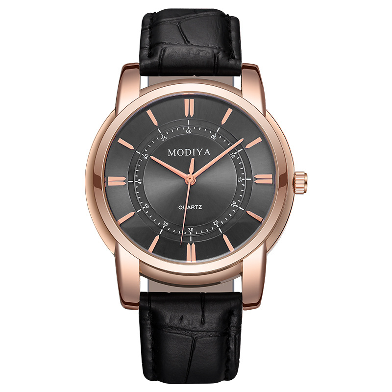 LSPD002 New Quartz Gift Watch Fashion Leisure Sports Business Belt Men's Watch