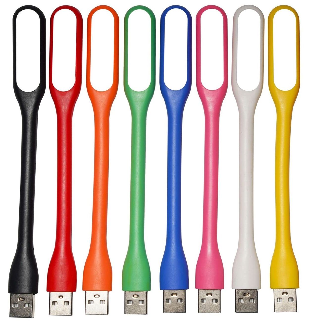 Mini USB LED Light Lamp, USB Light for Laptop Computer Keyboard, Flexible Gooseneck Reading Light, USB Powered LED Light, Portable USB Laptop Light