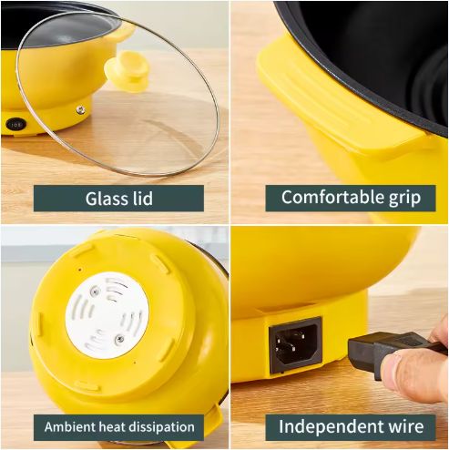  Mini Household Multifunctional Electric Cooker 