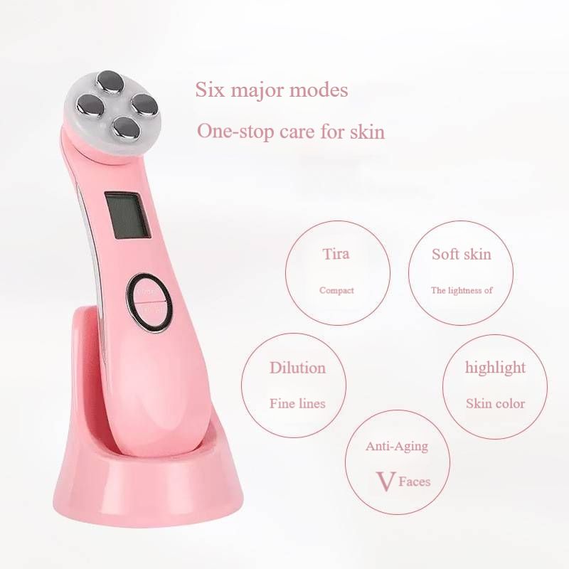 Microcurrent infusion instrument, electroporation, anti-wrinkle, photorejuvenation, lifting and firming beauty instrument gift
