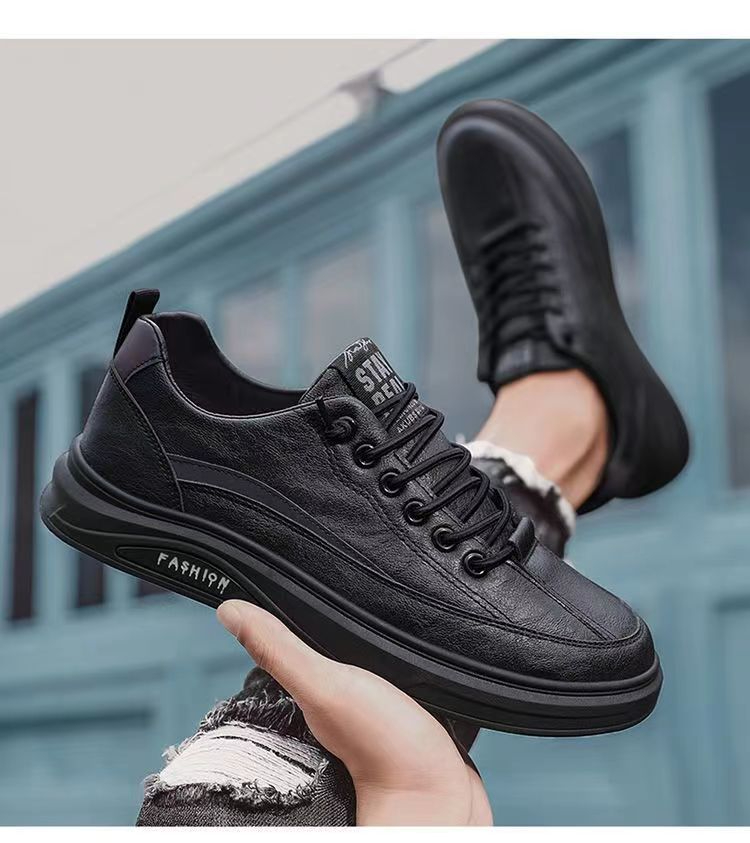 256 Men's Versatile Comfortable Soft-Soled Low-Top Shoes Lace-Up Breathable Sneakers