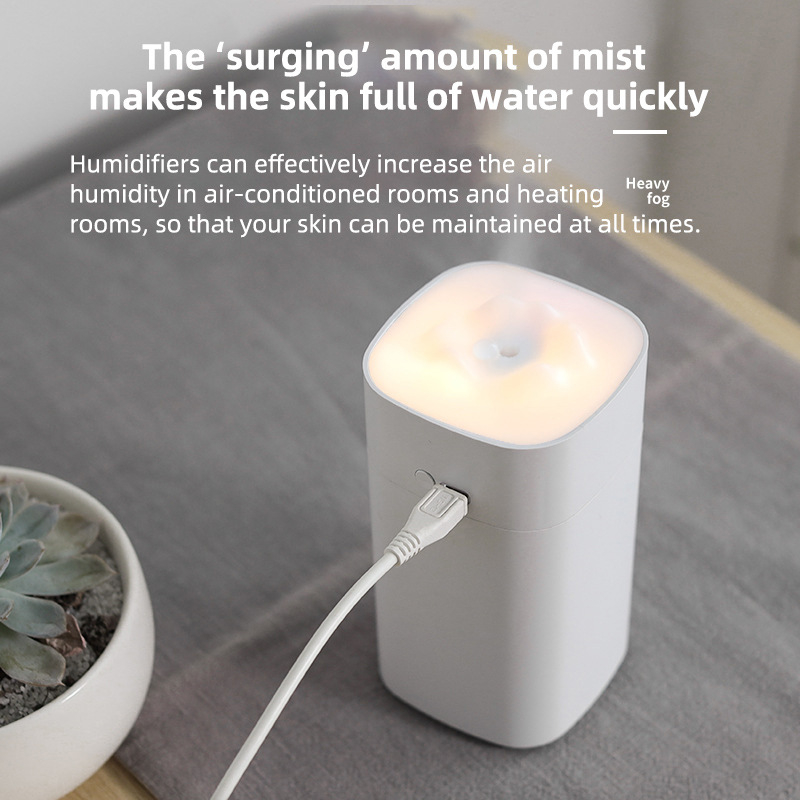Sifang Snow Mountain Humidifier USB Mini Car Air Purifier Home Humidifier