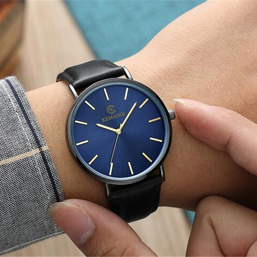 Ultra Thin Men's Women Watches Luxury Leather Casual Quartz Man Watches 2020 Modern Waterproofing Smart Watch