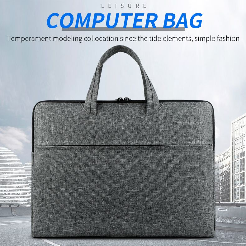 Laptop Bag -2024 new briefcase for men and women modern simple lightweight handbag