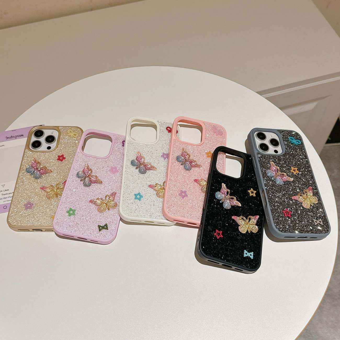 Iphone case Rhinestone Double Flying Butterflies 
Iphone 11,Iphone 11Promax,
Iphone 12,Iphone 12Pro,Iphone 12 Pro max,Iphone 13,Iphone 13Pro,Iphone 13 Pro max,
Iphone 14,Iphone 14 plus,Iphone 14Pro,Iphone 14 Pro max,
Iphone 15,Iphone 15 plus,Iphone 15Pro,Iphone 15 Pro max,
Iphone 16,Iphone 16 plus,Iphone 16Pro,Iphone 16 Pro max
