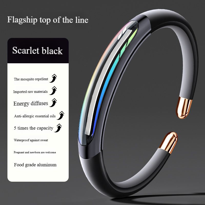 Mosquito repellent bracelet plant essential oil anti-mosquito artifact adult portable children baby vitality essential oil mosquito repellent bracelet
