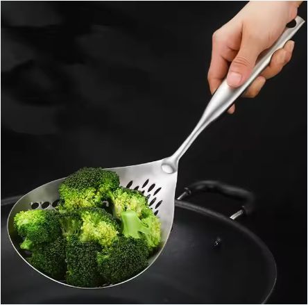 Stainless Steel Skimmer Ladle Strainer Colander