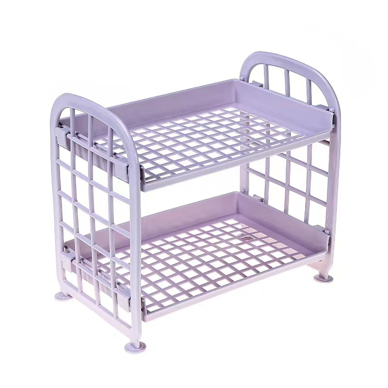 Dressing table storage rack, kitchen storage rackpurple