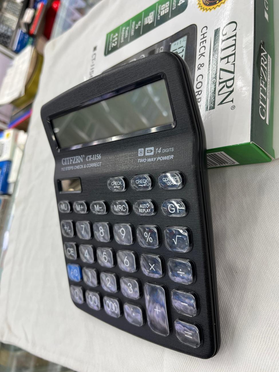 Stylish Large Display Multi-Function Calculator Portable Cute Math Calculating Machine for Students Finance Accounting Office Home Use