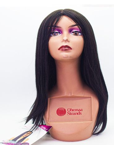 Noble Lace Closure Human Hair Wig-COLOR 1B