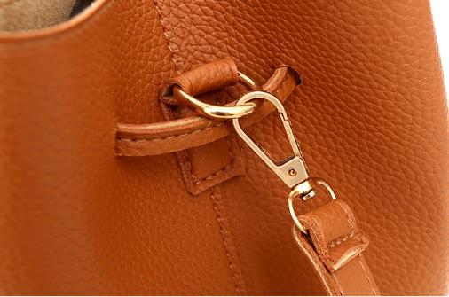 NANO Bags Ladies bags Women Bag Slung Shoulder Bag Four-Piece PU Leather Handbag Polyester Tote Purse Pink 4Pcs/Box