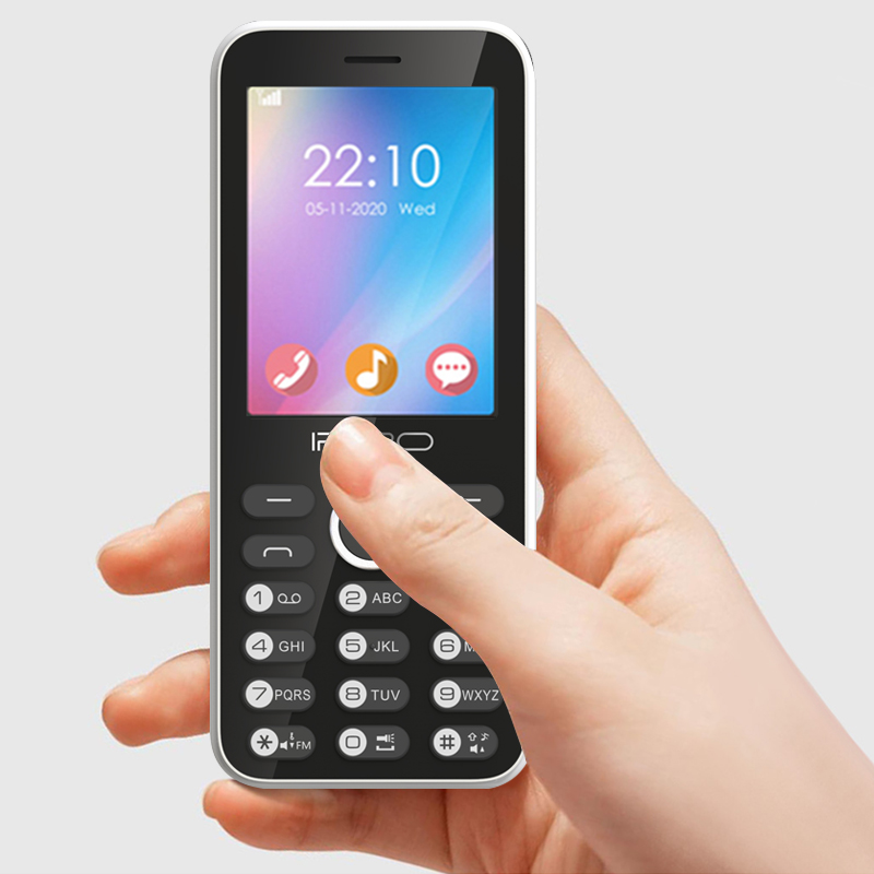 IPRO A29 2.8" 1400mAh Battery MP3 Player Dual SIM Flashlight inteligente Celulares 2G Celular Feature Phone