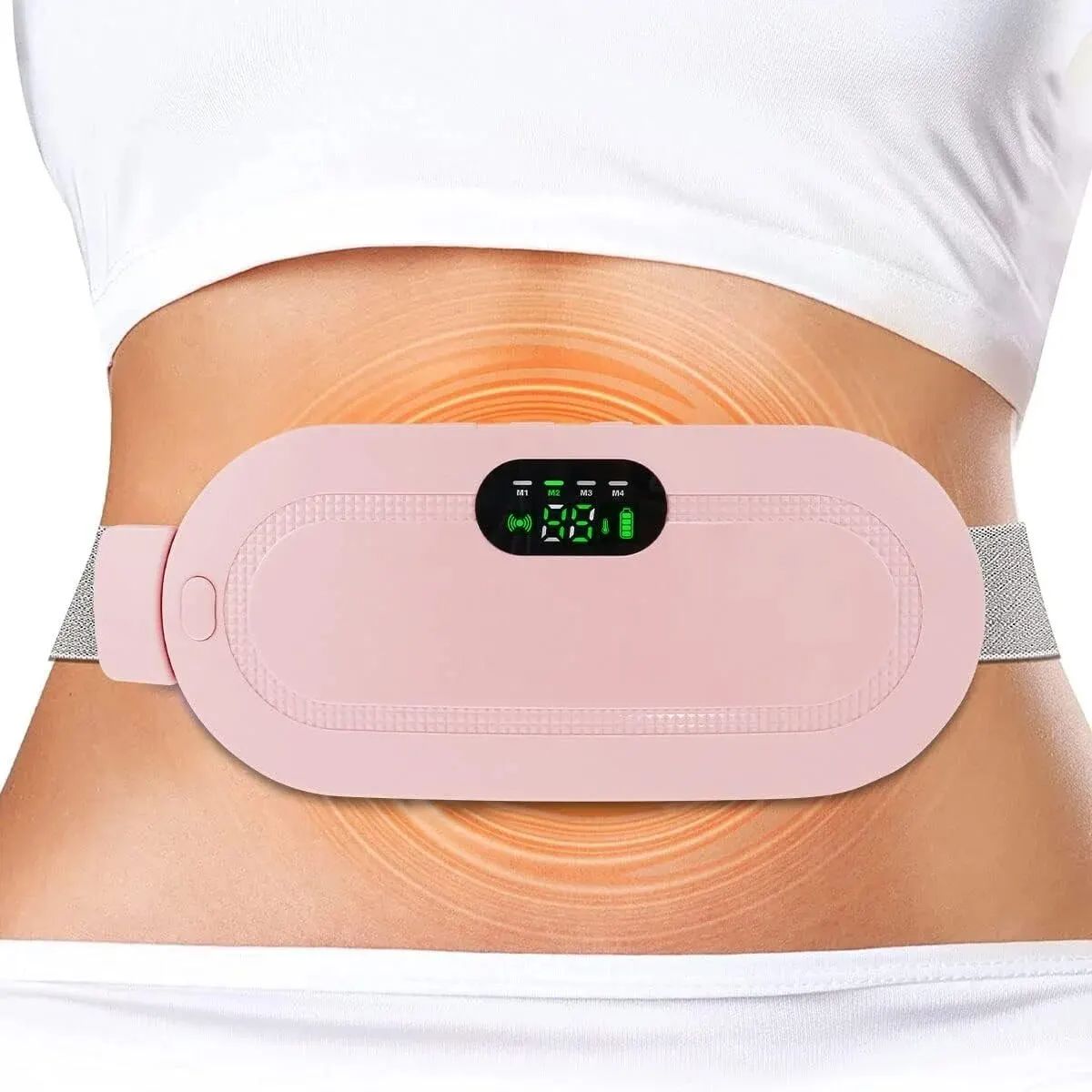 Lady Heating Relieve Period Cramp Pain Heating Massager Warm The Palace Massage Belt Palace Warming Belt