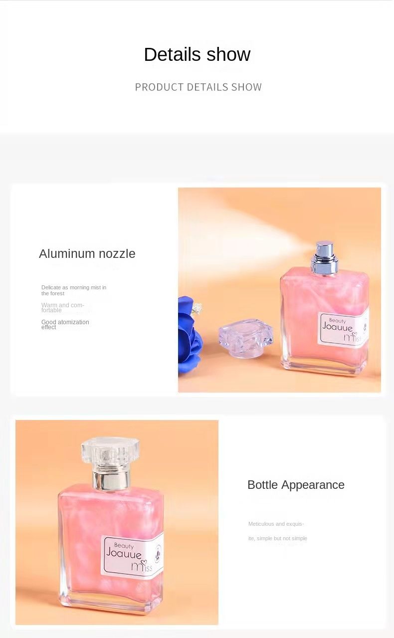 Small lady sweetheart blue wind chime meets online celebrity lasting fragrance perfume.50ML