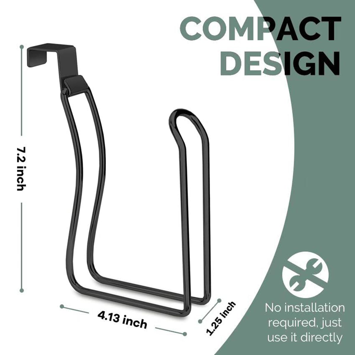 Toilet Paper Holder, Over The Tank Toilet Paper Holder, Toilet Paper Roll Holder, Bathroom Toilet Paper Holder