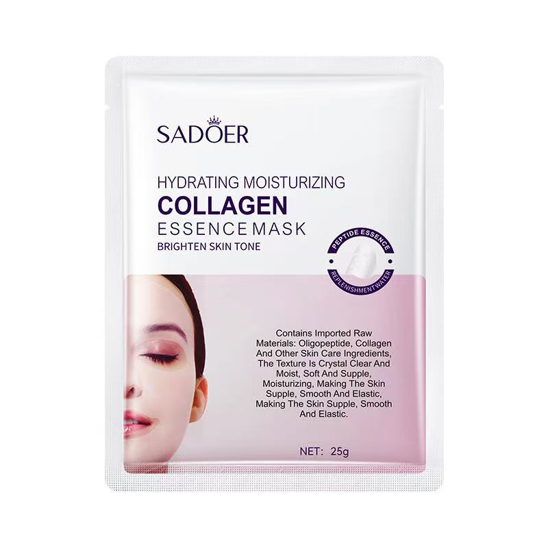 Gold bone collagen Anti aging Essence liquid skin care Serum face gel Deep moisturizing facial mask Whitening skincare seriesEssence mask