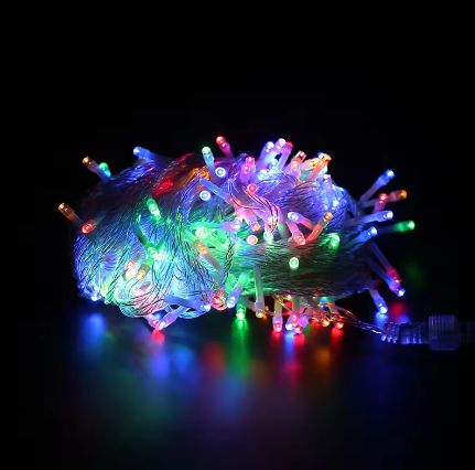 Multicolor LED Christmas Strip Lights, Outdoor Christmas Lights, Xmas Lights Indoor for Xmas Tree Party Decor