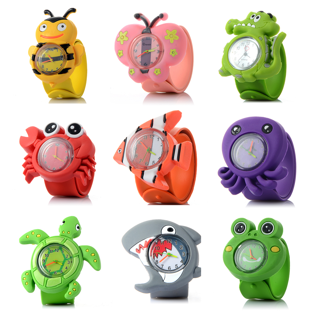 New 3D Cartoon Watch 16 Kinds Of Animal Children'S Watch Baby Kid Quartz Wrist Watches For Girls Boys More Intimate Gift