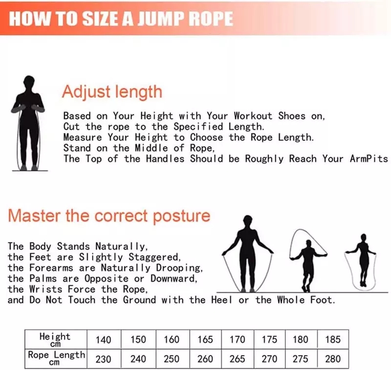 Jump Rope Skipping Rope for Rope Skipping, Speed Jump Rope for Exercise Jump Ropes for Fitness for Kids and Adults