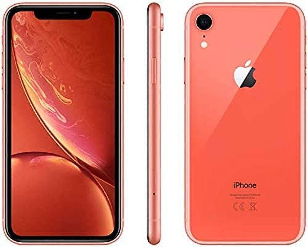 iPhone XR available in six new colors: white, black, blue, yellow, coral and red (pre-owned refurbished)