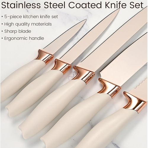  Kitchen 19PCS Silicone Utensils Cooking Sets Wood Handle Knife Set With Cutting board Silicone 19-piece Set Kitchen Accessories