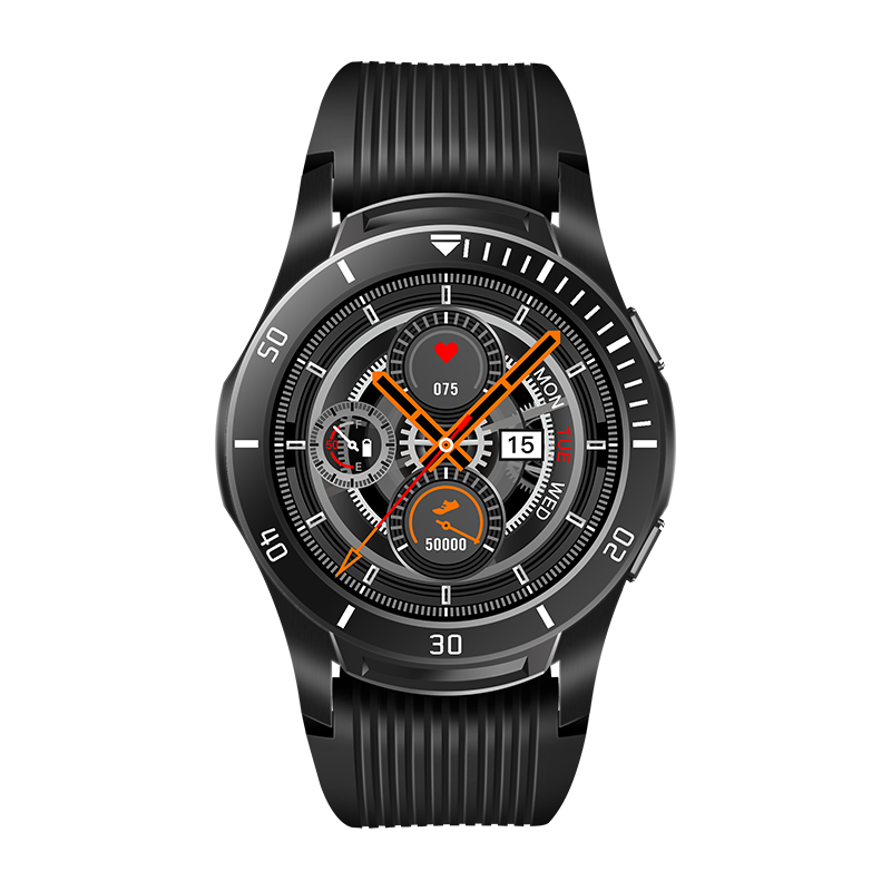 Smart Watch for Men Women, Full Touch Screen Smartwatch, Waterproof IP67 Fitness Tracker with Heart Rate Monitor, Music and Sleep Monitor, Step and Distance Counter