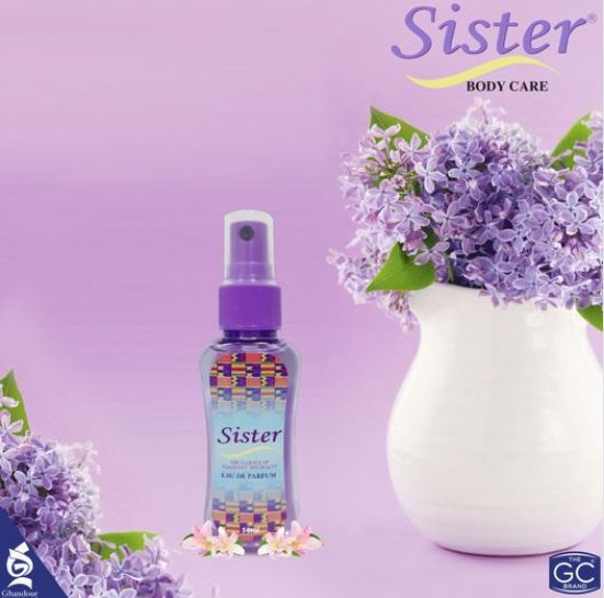 Sister Perfume Ghandour Cosmetics Deodorant.