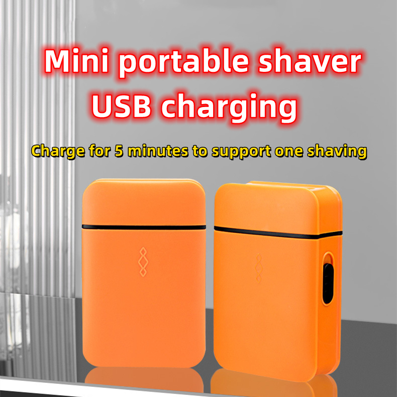 USB rechargeable shaver CRRshop free shipping hot sale double-blade electric shaver for men portable business travel shaving USB rechargeable whole body washing shaver