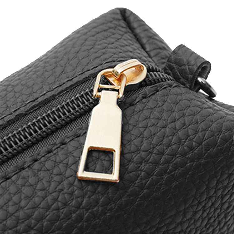 NANO Bags Ladies bags Women Bag Tassel Slung Shoulder Bag Four-Piece Tote Cross-body Cover Black 4Pcs/Box