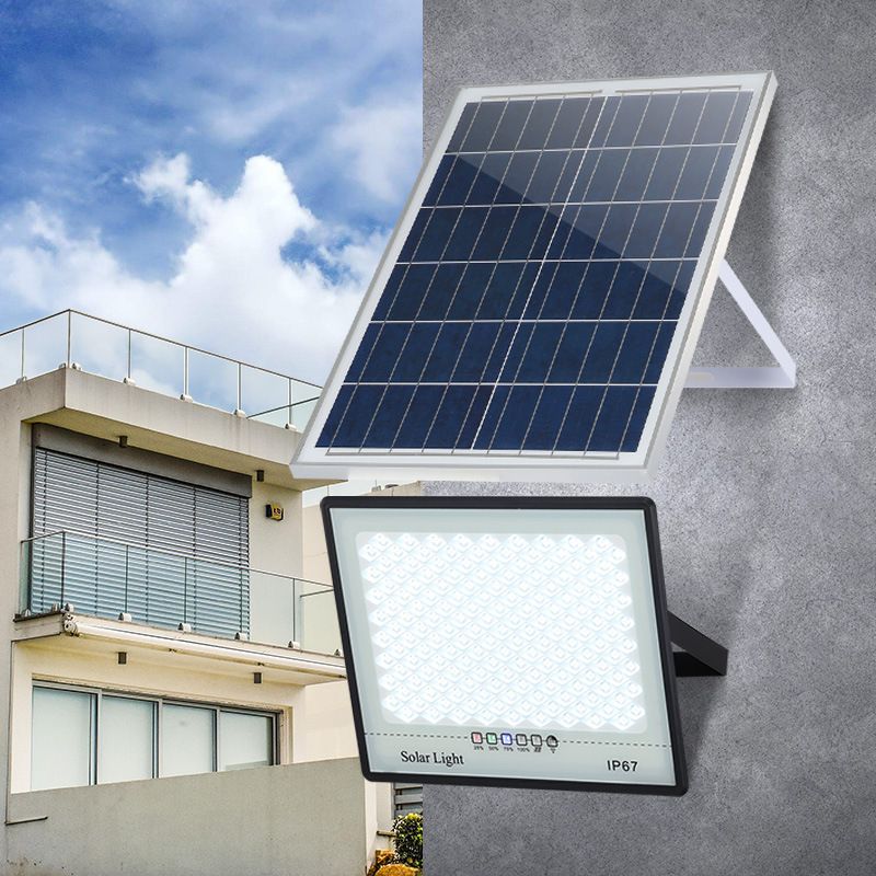  Solar Flood Light, High Power Outdoor Lighting, Photovoltaic Solar Street Light for New Rural Areas & Courtyard Use
