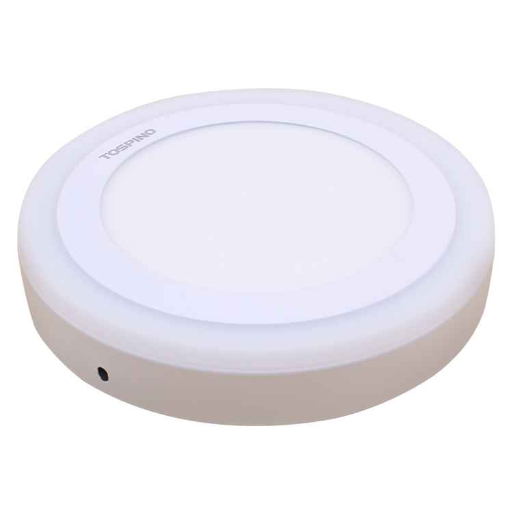 Tospino Round Flush Surface-mounted LED Panel Ceiling Light Fixture RGB 6500K