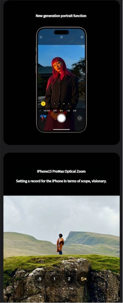 【Lowest Price Online】 Apple iPhone 15 Pro Max Unlocked - 256GB 512GB 1TB - B Grade Refurbished
