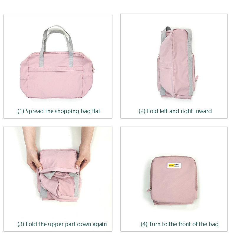 RH2202 Folding Travel Bag Large Capacity Expansion Duffel Storage Hand Luggage