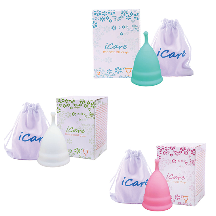 Menstrual Cup Silicone Women's Menstrual Cup Aunt Menstrual Cup Girls' Private Parts Menstrual Period Supplies Sanitary Napkins