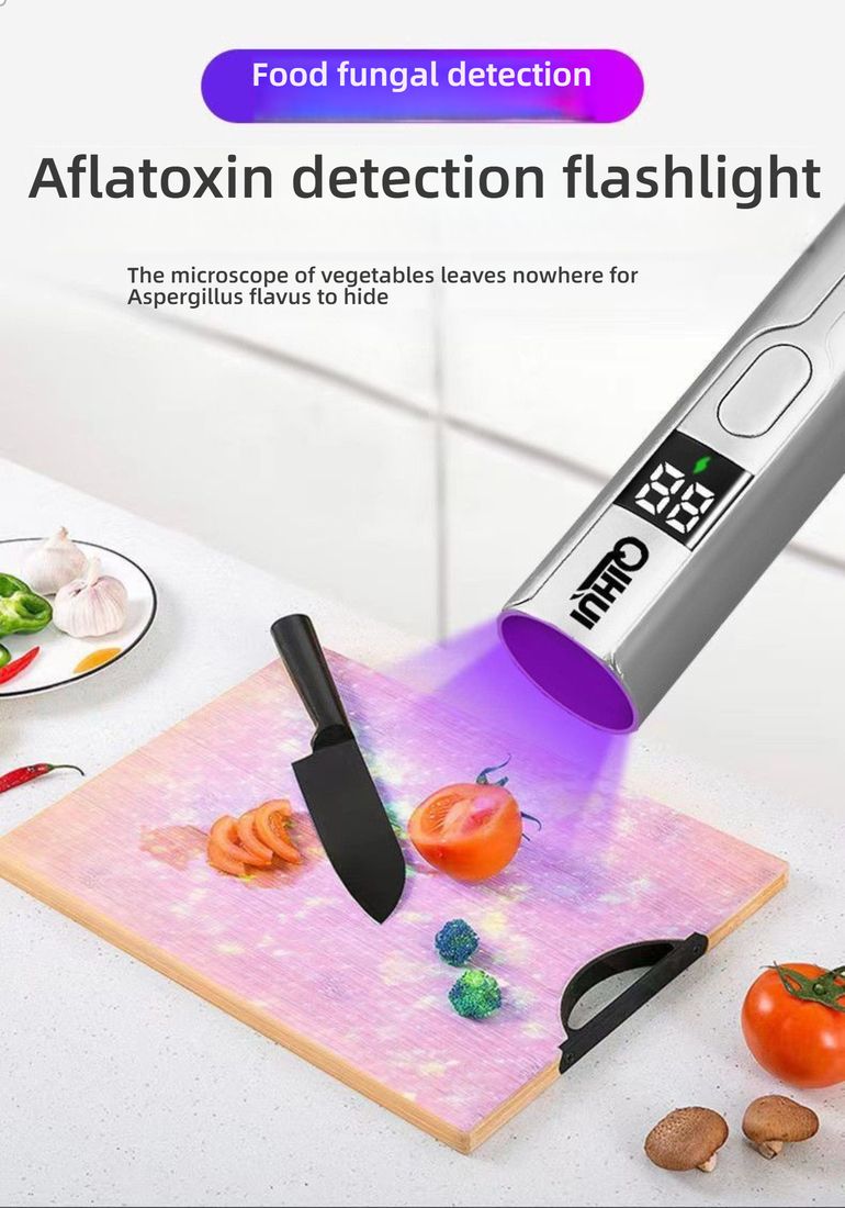  Aflatoxin Mycotoxin Fluorescent Agent Detector Pen 365nm UV Light for Food Safety