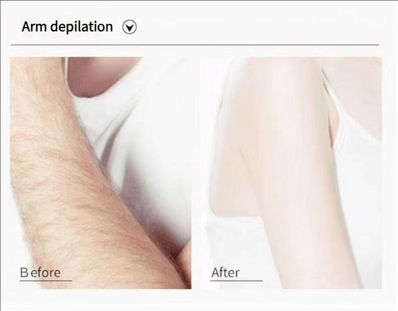 Nano hair remover household painless manual crystal glass hair remover hair removal tool shaving hand and leg hair removal artifact