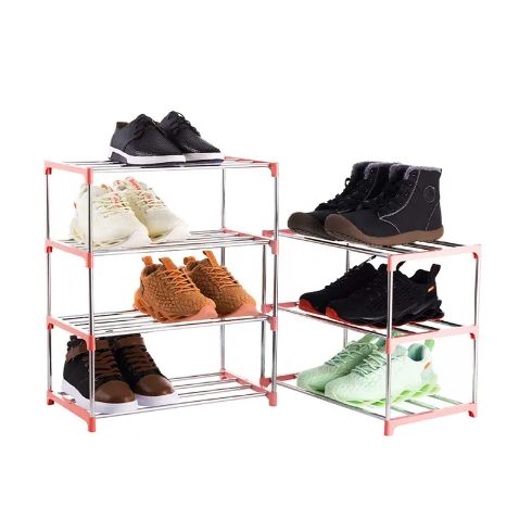 7 Tier Guaranteed Quality Plastic Shoe Racks For Closets Cabinet Ready Assembled Shoe Box Cabinet