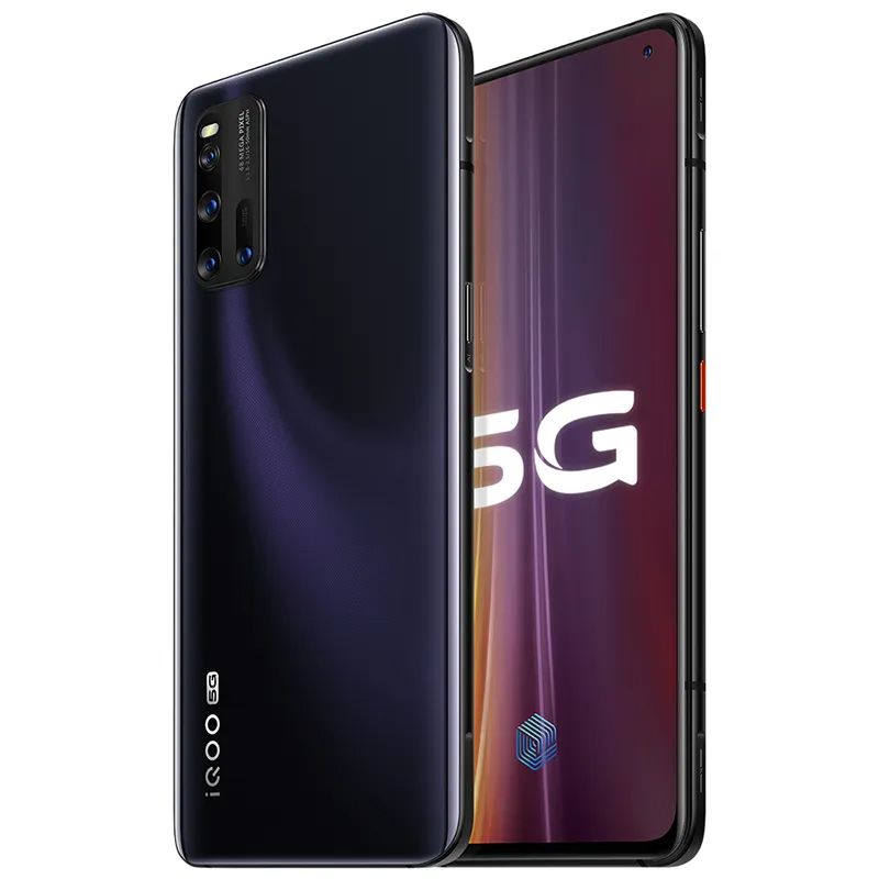 【Lowest Price Online】Vivo iQOO 3 I1928 Qualcomm SM8250 Snapdragon 865 5G Dual SIM Gsm Unlocked Phone - 128GB