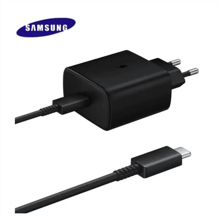 Samsung 45W PD Fast Charging Adapter with USB-C to USB-C Cable (5A)