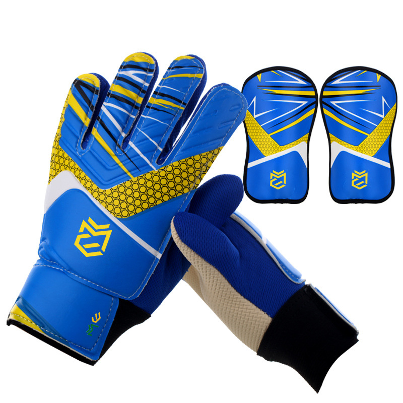 ME-06 Wear-Resistant Latex Finger Gloves Football Goalkeeper Non-Slip Protective Gear Outdoor Sports Equipment Universal Style