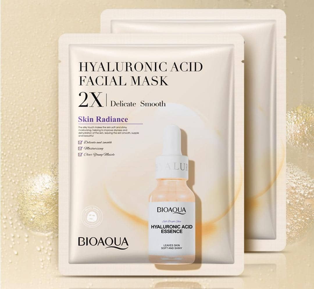 Centella Asiatica Collagen Facial Mask Moisturizing Hydrating Hyaluronic Acid Sheet Mask