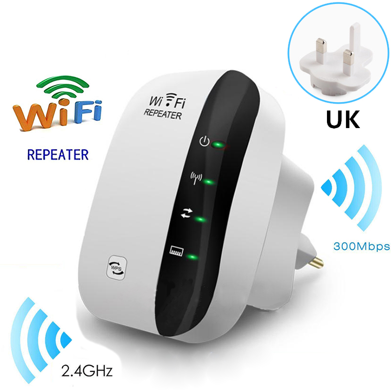 Wireless WiFi Repeater WiFi Extender 300Mbps Router WiFi Signal Amplifier Wi Fi Booster Long Range Wi-Fi Repeater Access Point