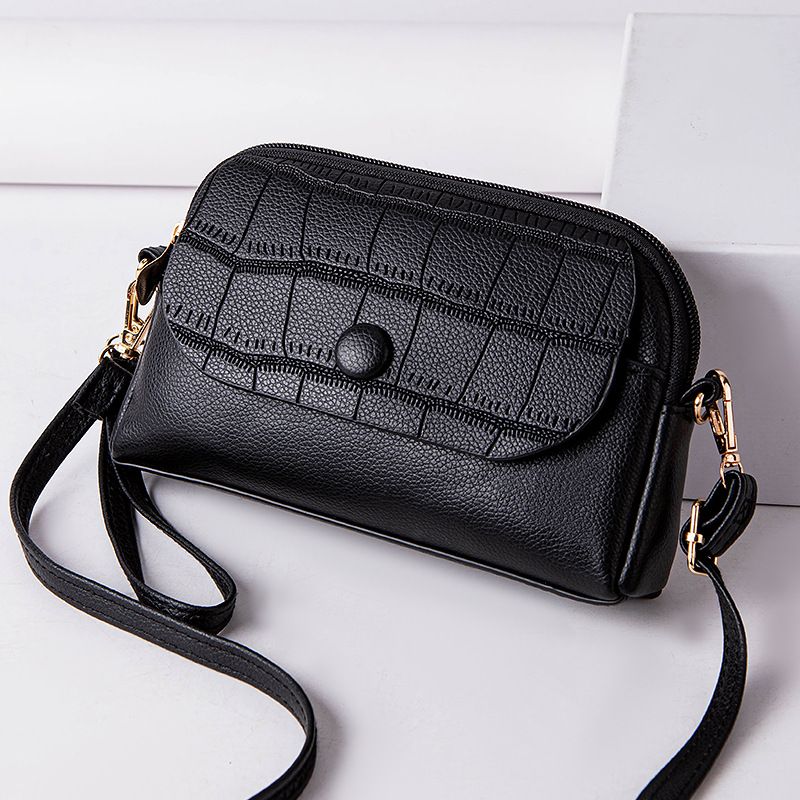 Women Mini Crossbody Phone Bag, Versatile Small Hand Purse, Practical Daily Shoulder Bag for Middle‑aged Moms & Mature Ladies

