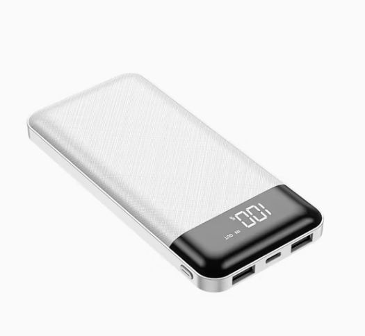 2 USB Android Power Bank charging, with 5000mAh, 6000mAh, and 10000mAh capacity
