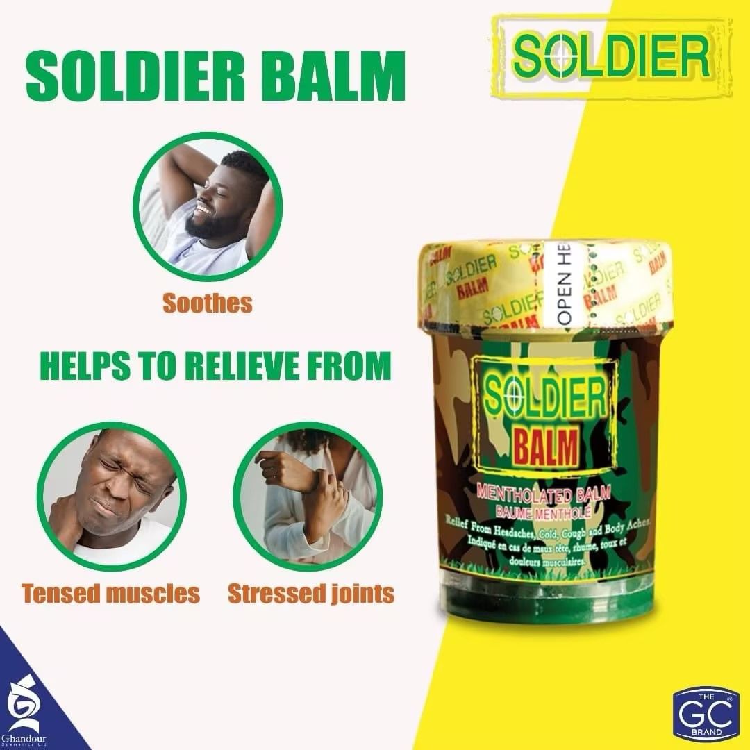 Soldier Mentholated Balm 60g